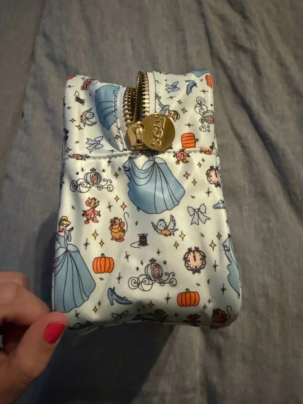 Stoney Clover Lane x Disney - Large Cinderella Pouch